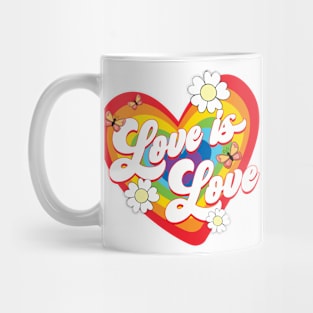 Love Is Love Gay Rainbow LGBT Gift For Men Women Lgbt Mug